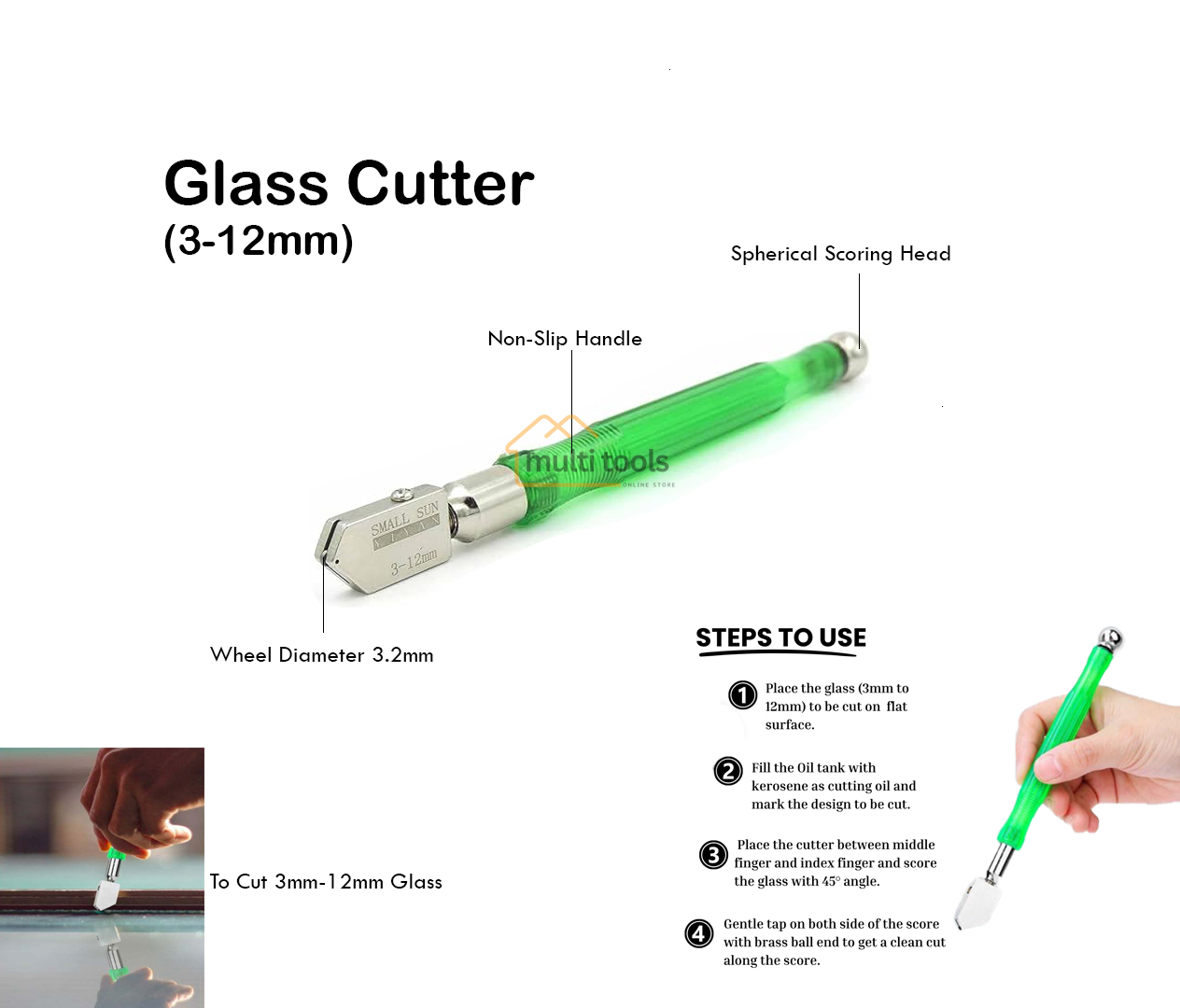 Glass Cutter (3-12mm)